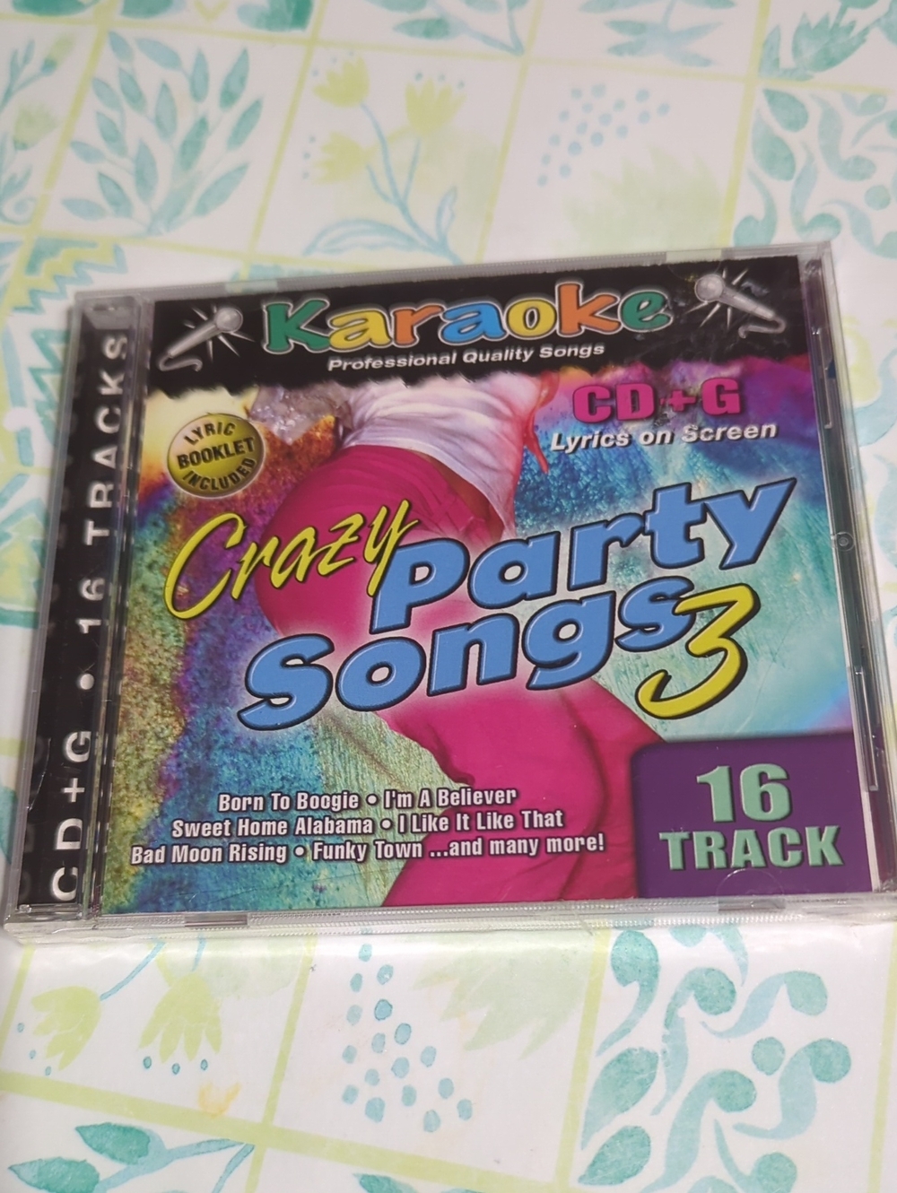 Karaoke Bay Crazy Party Songs Vol. 3 16 Tracks New Sealed In Cellophane